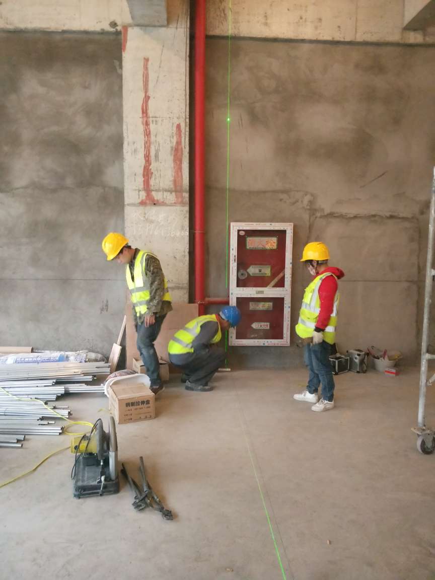 铭康香精施工现场